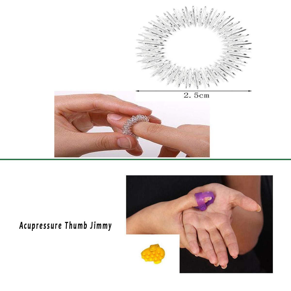Sujok (Su-Jok) Acupressure Pain Therapy Finger Massager Rings (Pack of 25)  | eBay